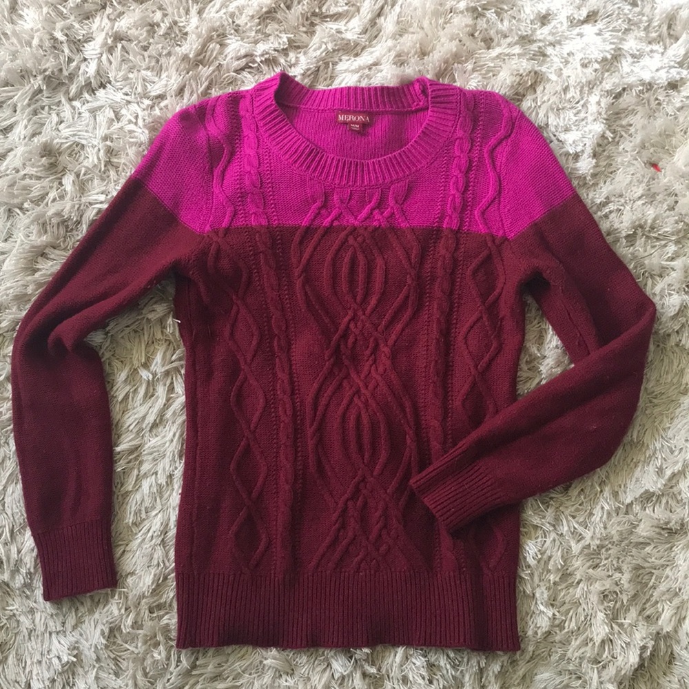 Target:Merona Color-block Sweater